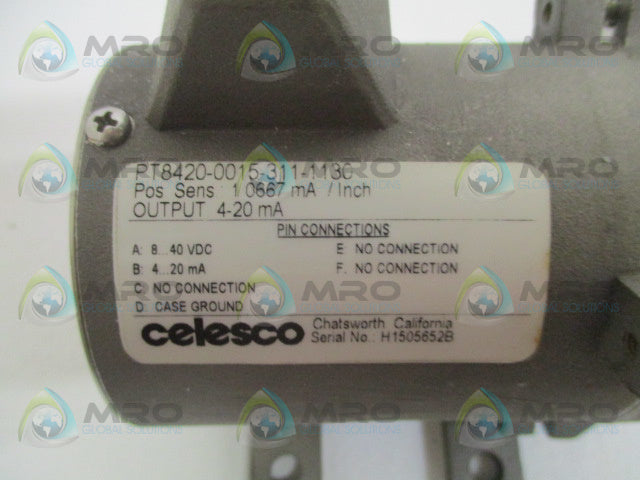 CELESCO PT8420-0015-311-1130 TRANSDUCER *NEW NO BOX*