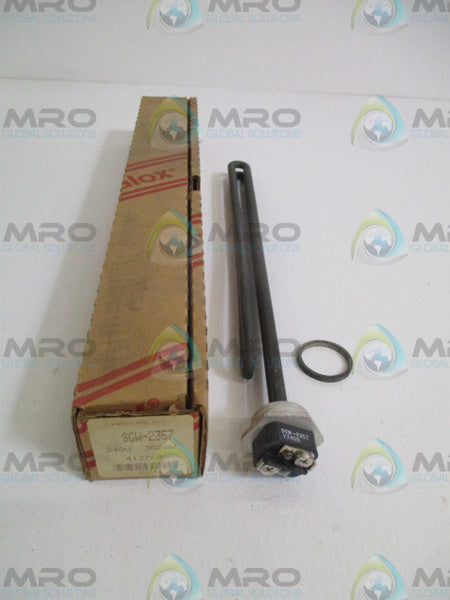 CHROMALOX SGW-2357 WATER HEATING ELEMENT 240V 3500W *NEW IN BOX*