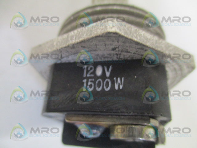CHROMALOX SG-1157L WATER HEATER ELEMENT 120V 1500W *NEW IN BOX*