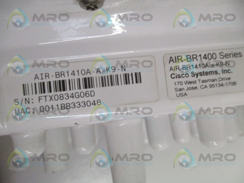 CISCO SYSTEMS AIR-BR1410A-A-K9-N WIRELESS BRIDGE *NEW NO BOX*