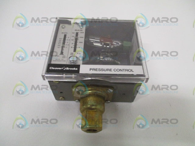 CLEAVER BROOKS L404A1628 PRESSURE CONTROL *NEW NO BOX*