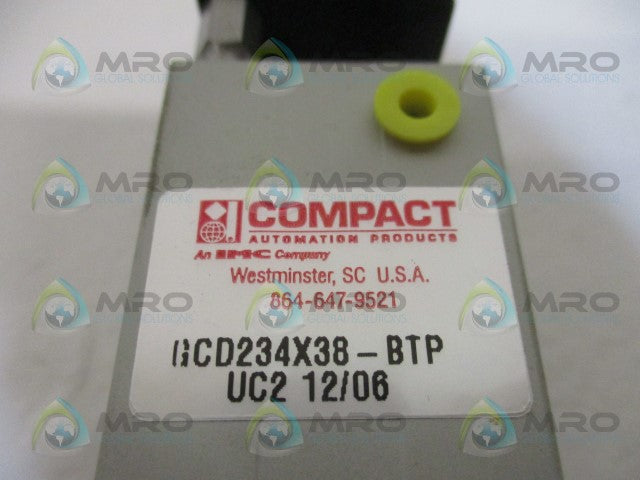 COMPACT GCD234X38-BTP PNEUMATIC AIR CYLINDER *NEW NO BOX*