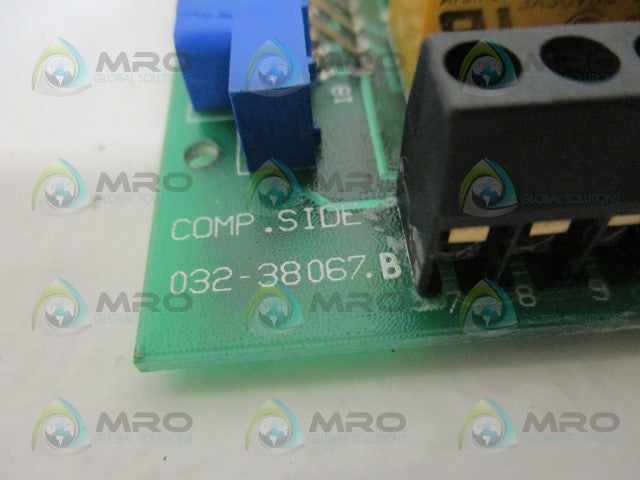 DIXSON 032-38067B RELAY OPTION BOARD *NEW NO BOX*