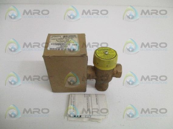 CONBRACO TV-T 35-205-01 HOT WATER PRESSURE REDUCING VALVE 1/2" *NEW IN BOX*