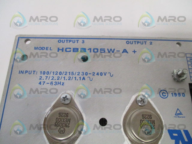 CONDOR HCBB105W-A+ POWER SUPPLY *USED*