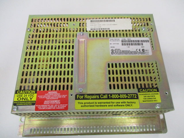 CUTLER HAMMER PANELMATE 7600C 92-02123-00 OPERATOR INTERFACE *USED*