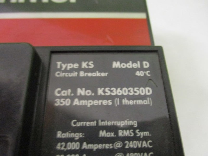 CUTLER HAMMER KS360350D CIRCUIT BREAKER 350A *NEW NO BOX*