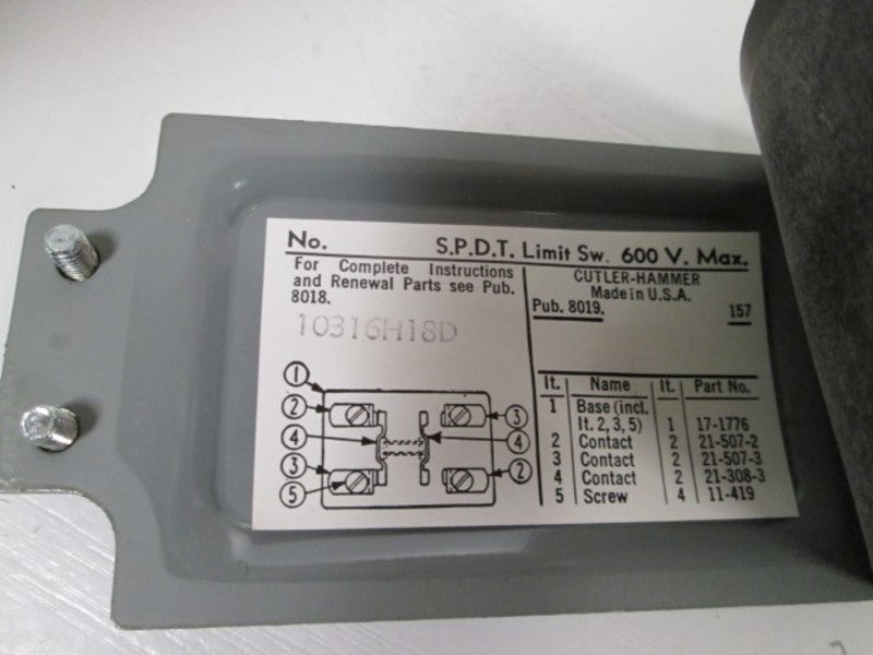 Cutler Hammer 10316H18 NSNP * GENUINE * Eaton Westinghouse