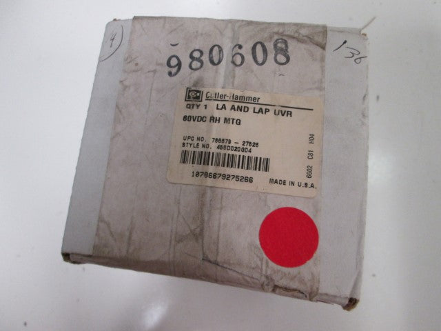 Cutler Hammer 458D020G04 NSFP ** GENUINE ** Eaton Westinghouse
