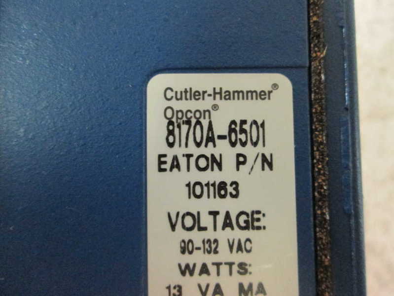 Cutler Hammer 8170A6501 NSFP ** GENUINE ** 8170A 6501 Eaton Westinghouse