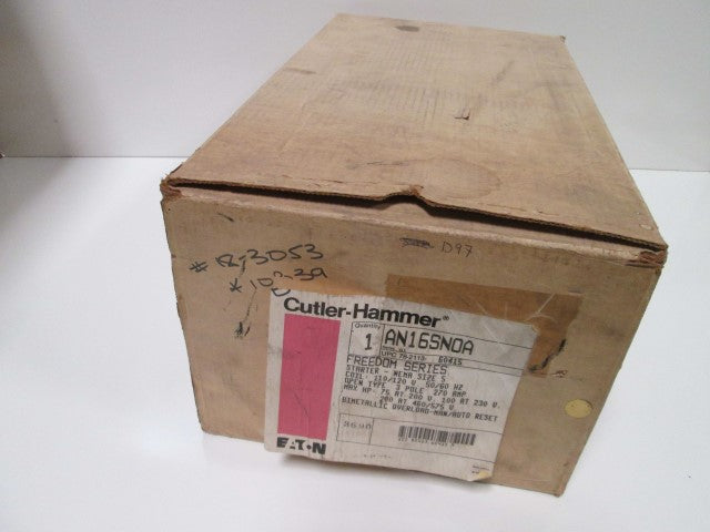 Cutler Hammer AN16SNOA NSFP **GENUINE** Eaton Westinghouse