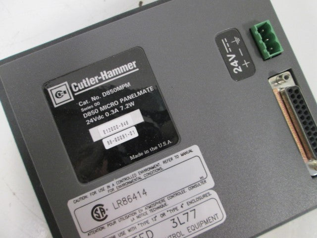 Cutler Hammer D850MPM  NSFP ** GENUINE ** D850MPM  Eaton Westinghouse