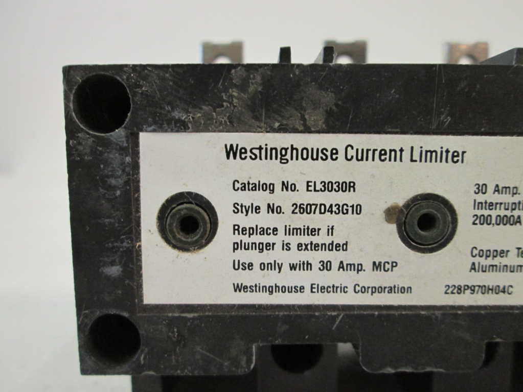 Cutler Hammer EL3030R NSFP * GENUINE * Eaton Westinghouse