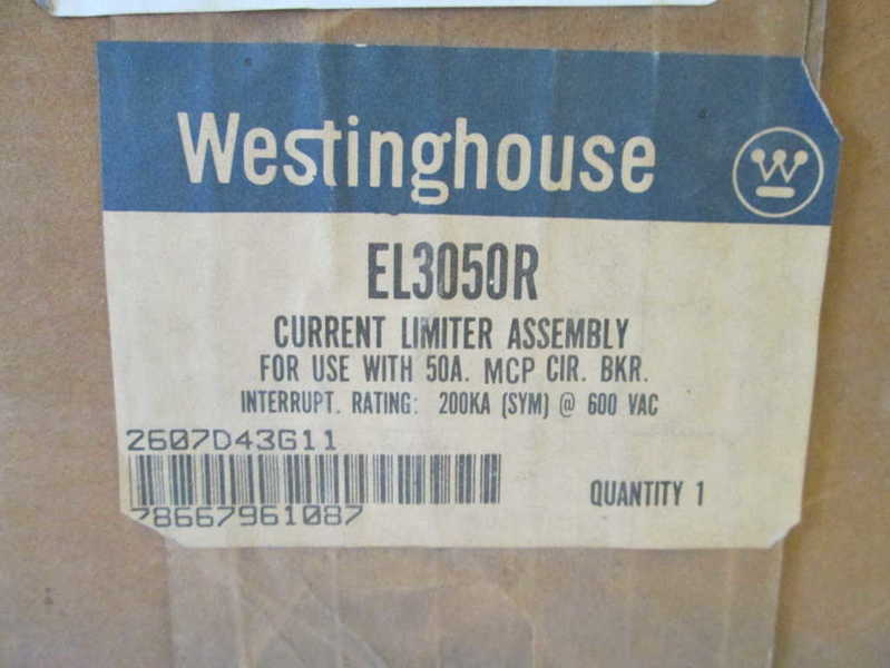 Cutler Hammer EL3050R  NSFP * GENUINE * EL3050R  Eaton Westinghouse