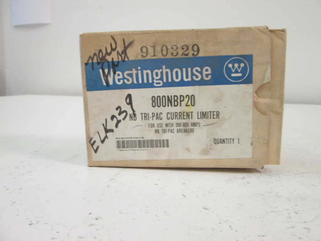 Cutler Hammer Eaton 800NBP20  NSFP ** GENUINE **  Westinghouse 800NB P20