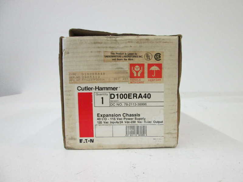 Cutler Hammer Eaton D100ERA40  NSFP * GENUINE * Westinghouse  D100 ERA40