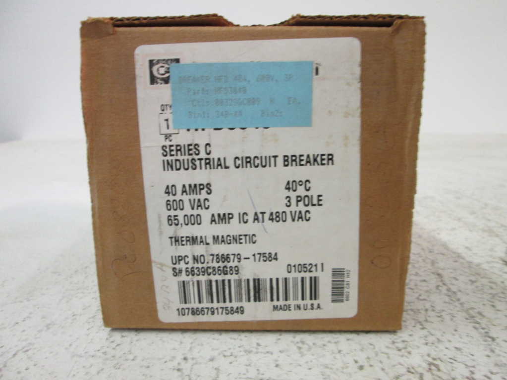 Cutler Hammer HFD3040 NSFP * GENUINE * Eaton Westinghouse