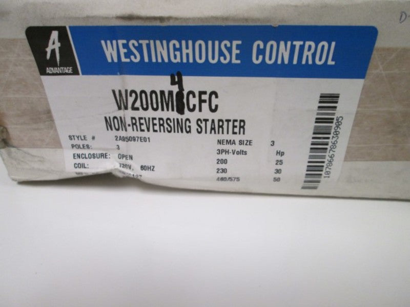 Cutler Hammer W200M4CFC NSFP ** GENUINE ** Eaton Westinghouse