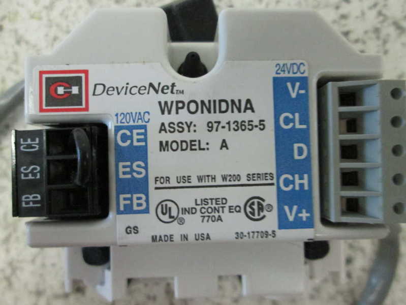Cutler Hammer WPONIDNA  NSFP ** GENUINE ** WPONIDNA  Eaton Westinghouse