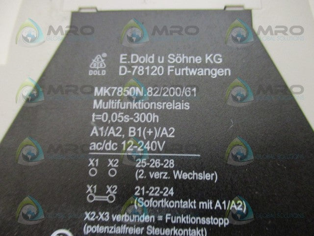 DOLD MINILIMER MK7850N.82/200/61 MULTI-FUNCTION TIMER *NEW NO BOX*