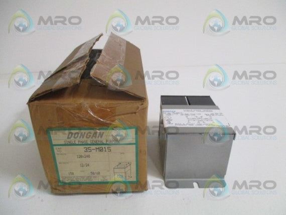 DONGAN 35-M015 SINGLE PHASE GENERAL PURPOSE TRANSFORMER *NEW IN BOX*
