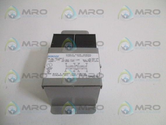 DONGAN 35-M015 SINGLE PHASE GENERAL PURPOSE TRANSFORMER *NEW IN BOX*