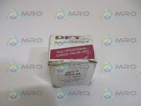 DTF 8034-54 INLET 7/8" 1420/400F *NEW IN BOX*