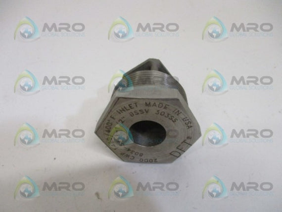 DTF 8034-54 INLET 7/8" 1420/400F *NEW IN BOX*
