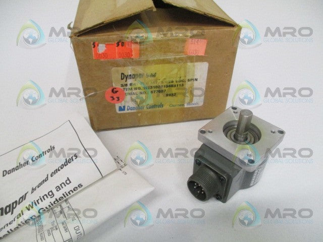 DYNAPAR H23102410403113 3/8" SHAFT FLG MT ENCODER *NEW IN BOX*