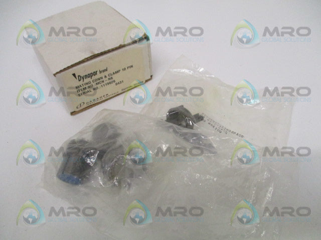 DYNAPAR MCN-N6 MATING CONNECTOR & CLAMP 10 PIN *NEW IN BOX*