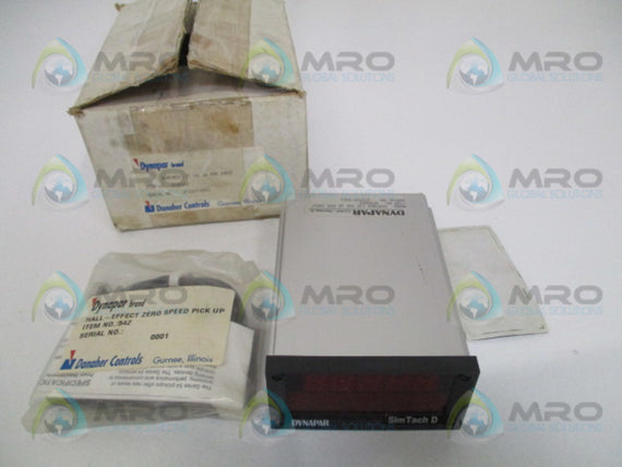DYNAPAR SIMTACH STD0002 INPUT SPEED INDICATOR 115VAC *NEW IN BOX*