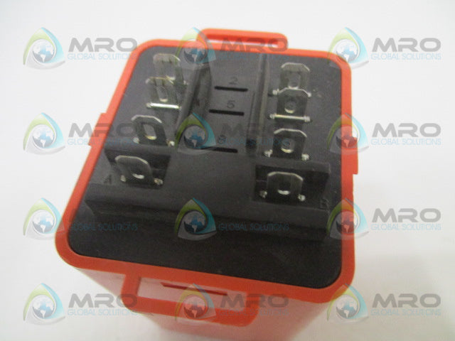 EAGLE SIGNAL 80E2A603 TIME DELAY RELAY .4-4SEC 120V *USED*