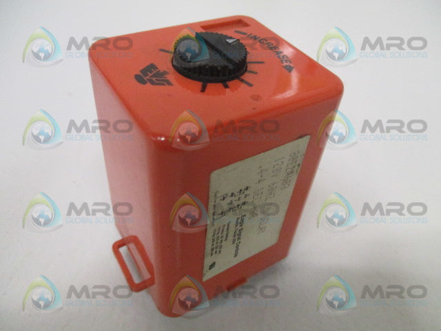 EAGLE SIGNAL 80E2A603 TIME DELAY RELAY .4-4SEC 120V *USED*