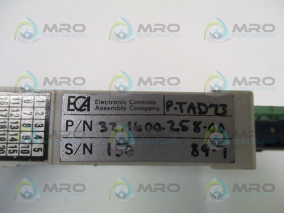 ECA 32.1600.258-01 MODULE BOARD *NEW NO BOX*