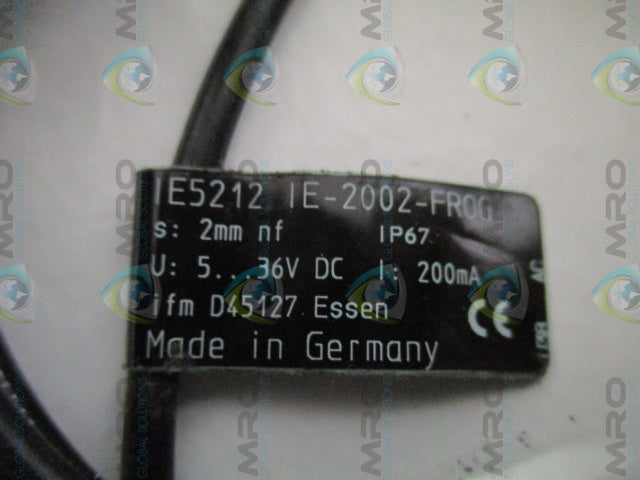 IFM EFECTOR IE5212 INDUCTIVE SENSOR *NEW NO BOX*