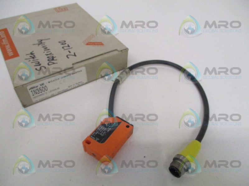 IFM EFECTOR IN3500 INDUCTIVE PROXIMITY SENSOR *NEW IN BOX*