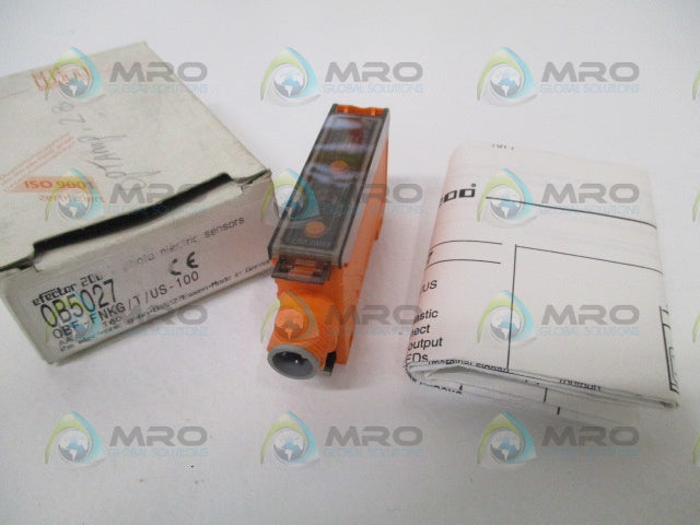 IFM EFECTOR OB5027 FIBER OPTIC AMPLIFIER *NEW IN BOX*
