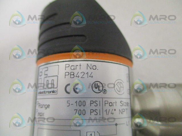 IFM EFECTOR PB4214 PRESSURE MONITOR *NEW IN BOX*