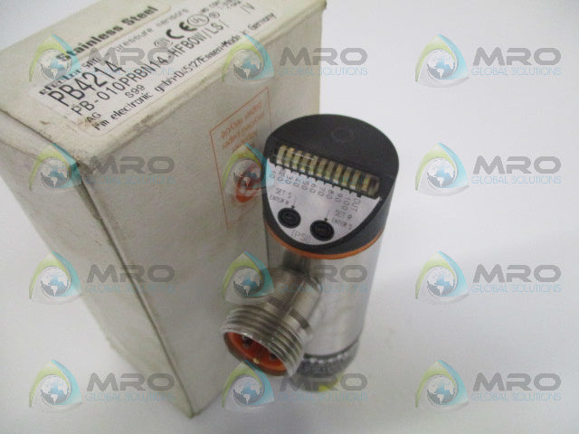 IFM EFECTOR PB4214 PRESSURE MONITOR *NEW IN BOX*