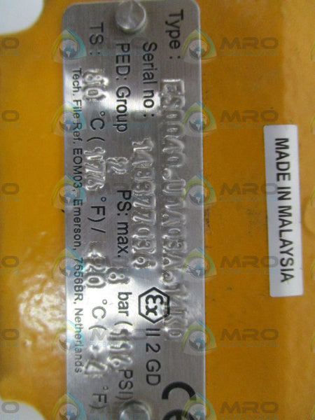 EL-O-MATIC ES0040.U1A03A.14K0 PNEUMATIC ACTUATOR *NEW NO BOX*