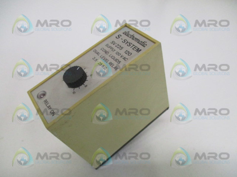 ELECTROMATIC SV225120 COND. LIQUIDS DUAL LEVEL RELAY *USED*