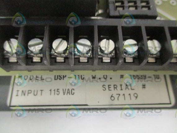 ELECTRO-SENSORS DSP-11C MF SPEED SWITCH 115VAC *NEW NO BOX*