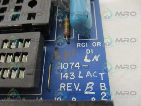 EMERSON 1074-143 RELAY BOARD *NEW NO BOX*