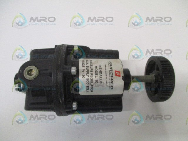 FAIRCHILD KENDALL MODEL 10 PRESSURE REGULATOR *USED*