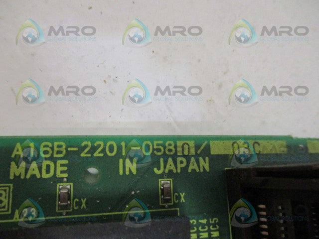 FANUC A16B-2201-0580/03C MAIN CPU BOARD *USED*