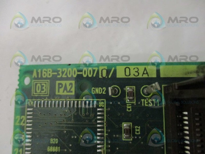 FANUC A16B-3200-0070/03A MAIN CPU BOARD *USED*
