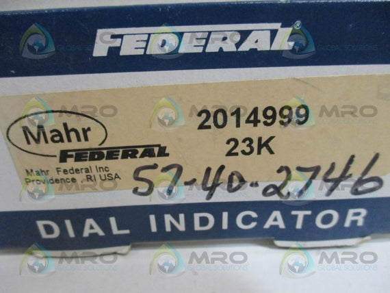 FEDERAL 23K 2014999 INDICATOR .00025" *NEW IN BOX*