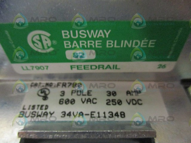 FEEDRAIL FR780 BUSWAY TROLLEY ASSEMBLY *NEW IN BOX*