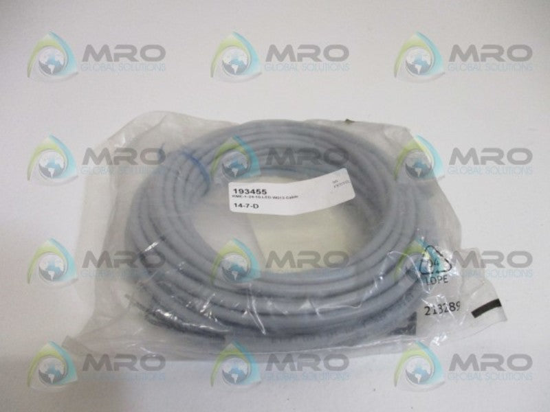 FESTO KME-1-24-10-LED PLUG SOCKET CABLE *NEW IN FACTORY BAG*