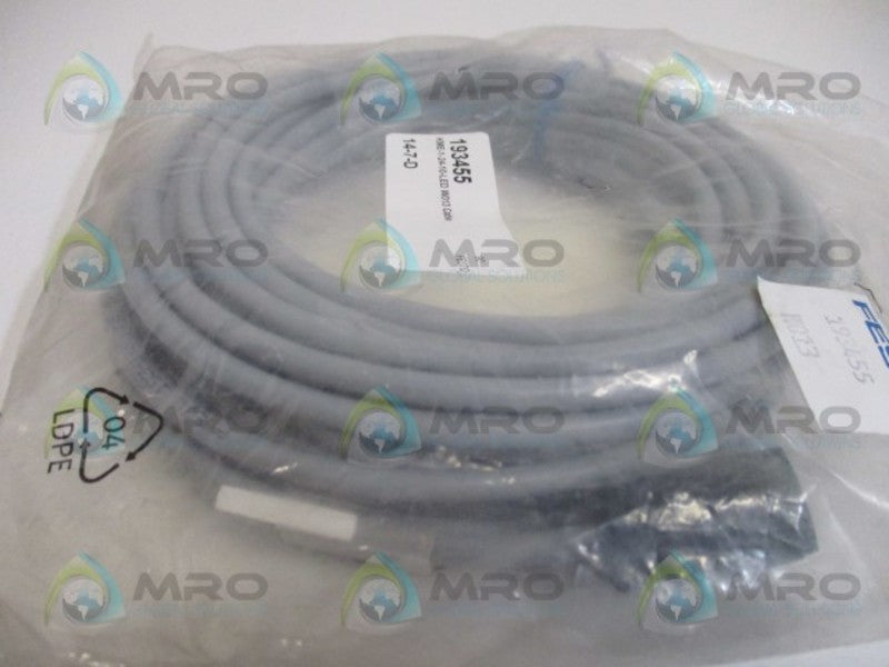 FESTO KME-1-24-10-LED PLUG SOCKET CABLE *NEW IN FACTORY BAG*